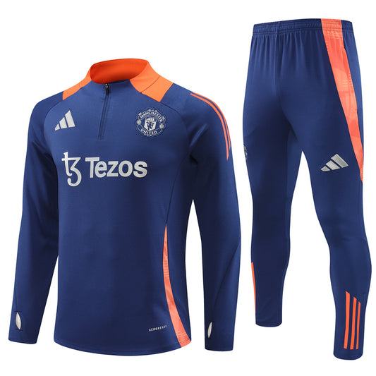 CONJUNTO DE BUZO MEDIO CIERRE MANCHESTER UNITED