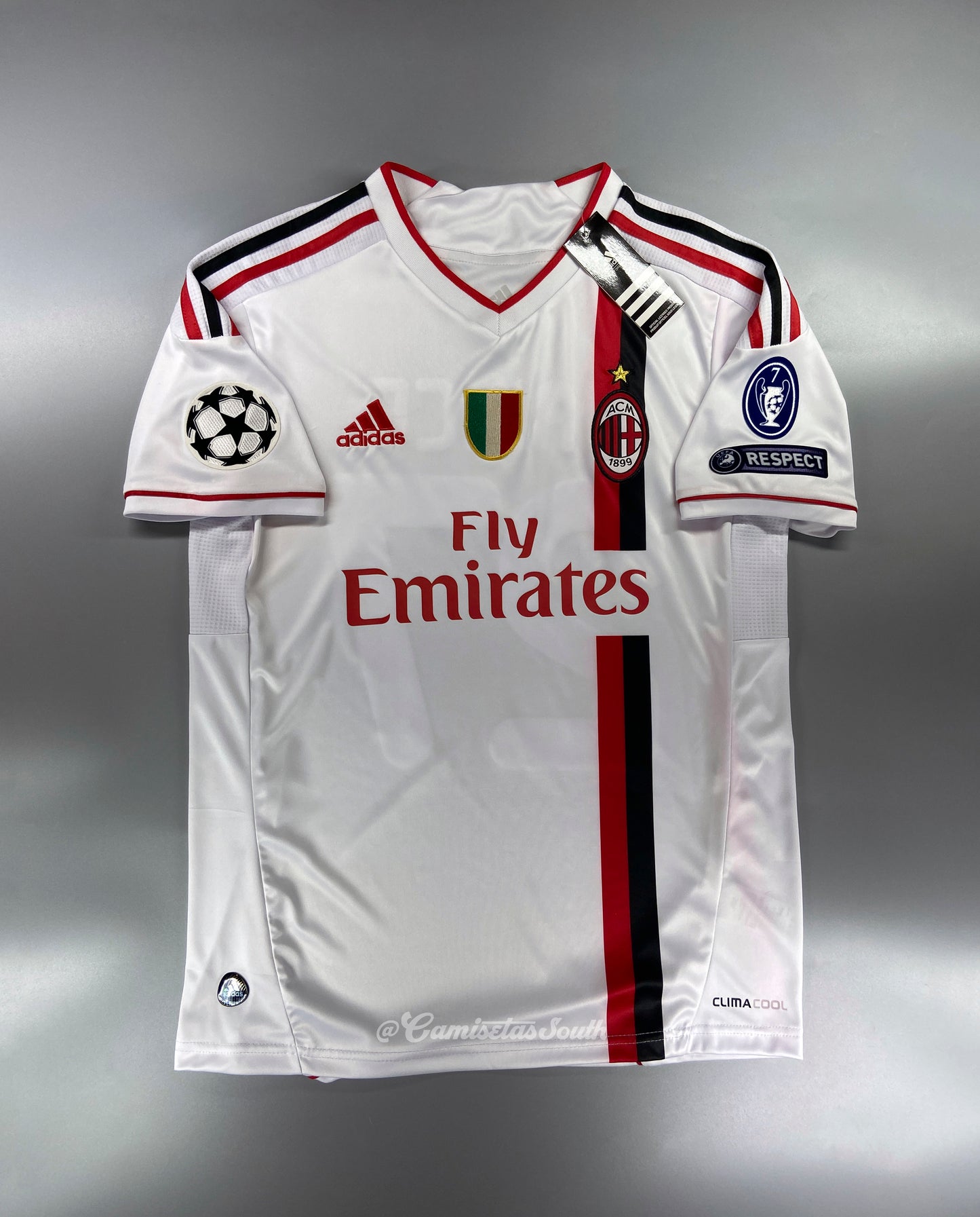 CAMISETA SEGUNDA EQUIPACIÓN AC MILAN 11/12