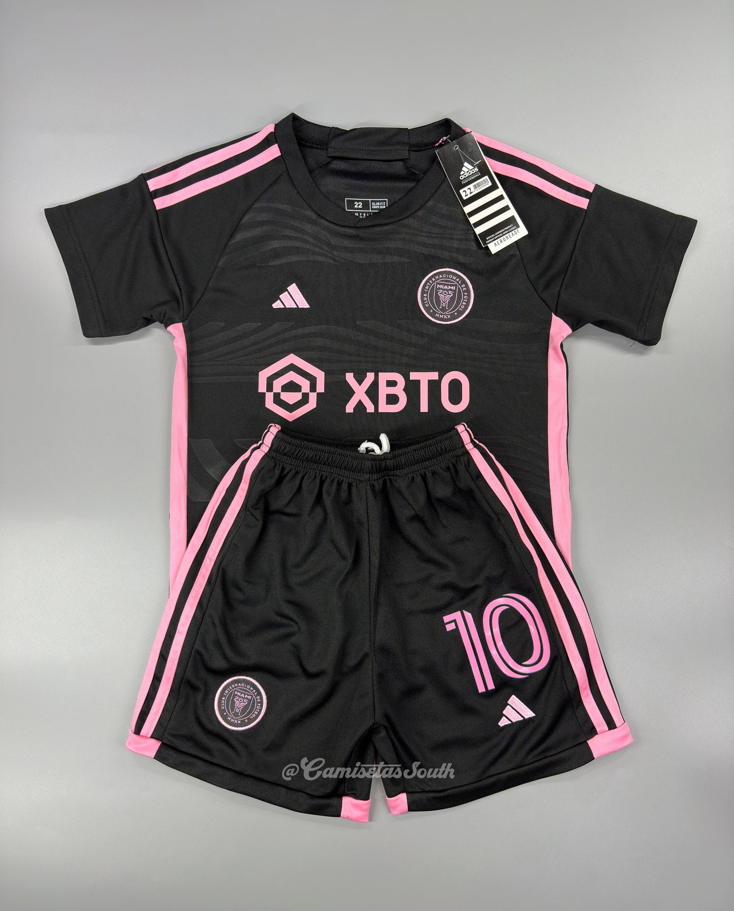 CAMISETA SEGUNDA EQUIPACIÓN INTER DE MIAMI 2024 VERSIÓN INFANTIL