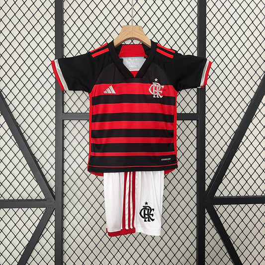 CAMISETA PRIMERA EQUIPACIÓN FLAMENGO 2024 VERSIÓN INFANTIL