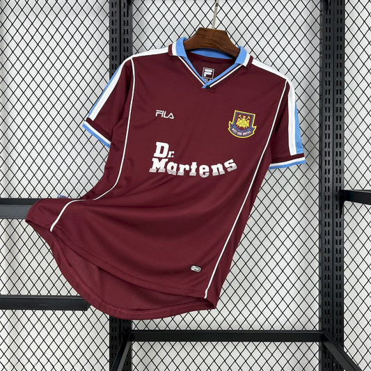 CAMISETA PRIMERA EQUIPACIÓN WEST HAM 1999/01