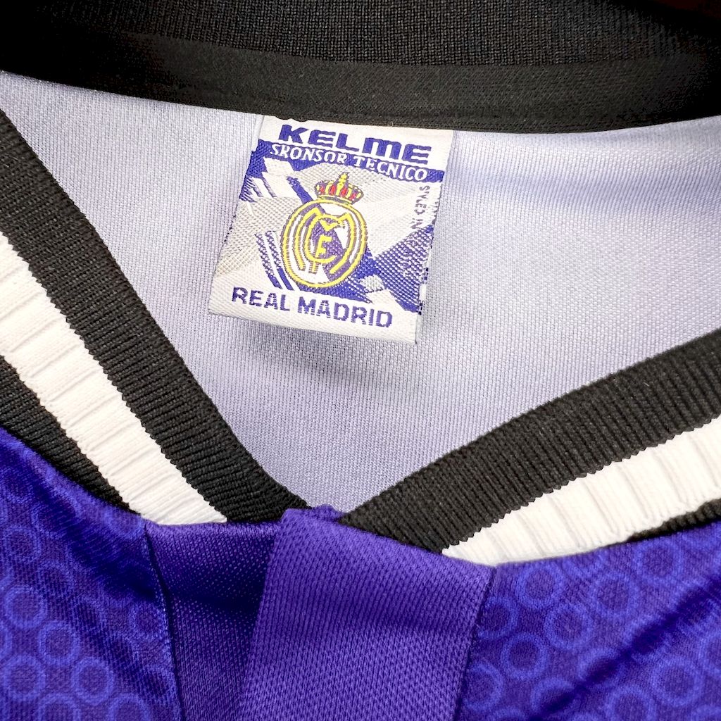 CAMISETA SEGUNDA EQUIPACIÓN REAL MADRID 1997/98