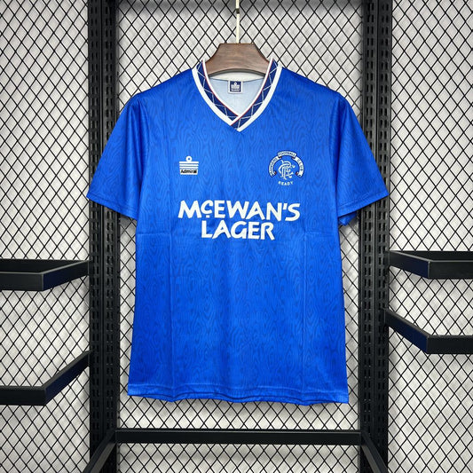 CAMISETA PRIMERA EQUIPACIÓN RANGERS 1990/92