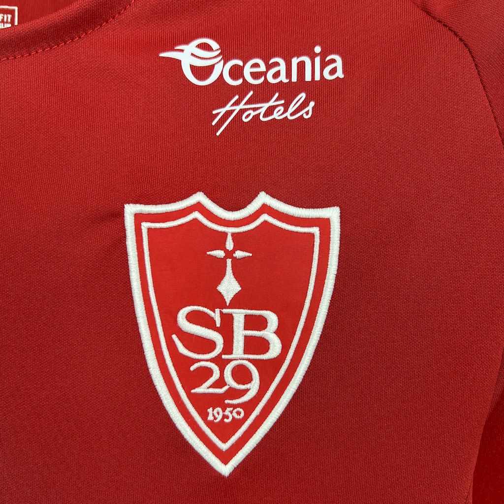 CAMISETA PRIMERA EQUIPACIÓN STADE BRESTOIS 24/25 VERSIÓN FAN