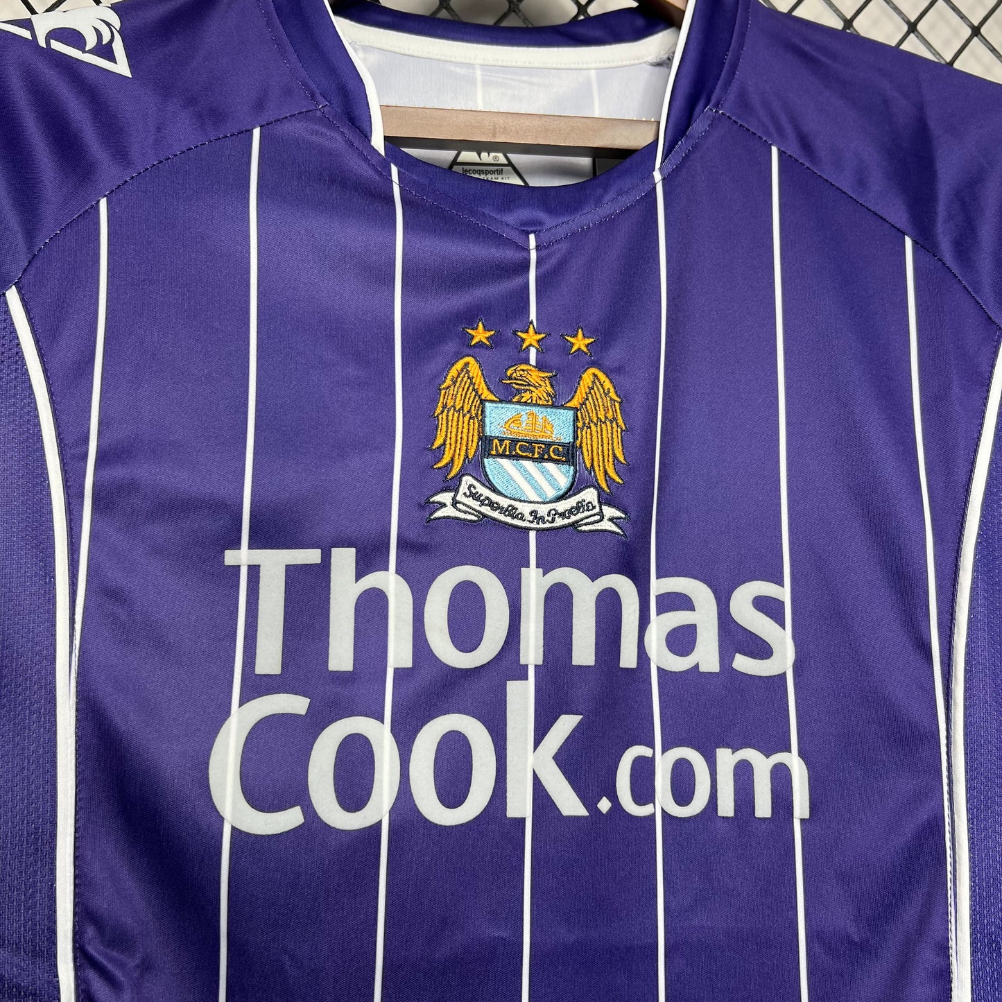 CAMISETA SEGUNDA EQUIPACIÓN MANCHESTER CITY 2007/08