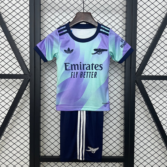 CAMISETA TERCERA EQUIPACIÓN ARSENAL 24/25 VERSIÓN INFANTIL