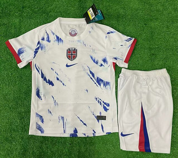 CAMISETA SEGUNDA EQUIPACIÓN NORUEGA 2024 VERSIÓN INFANTIL