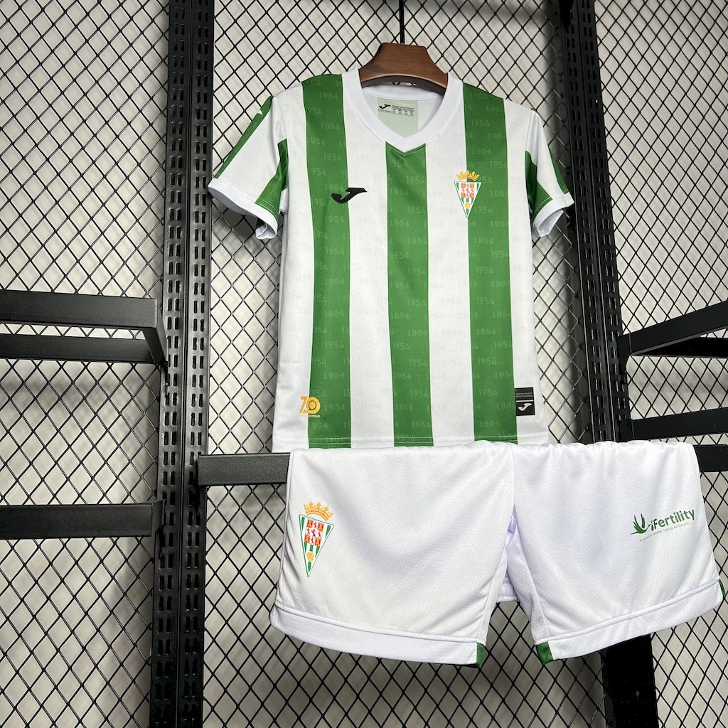 CAMISETA PRIMERA EQUIPACIÓN CÓRDOBA 24/25 VERSIÓN INFANTIL