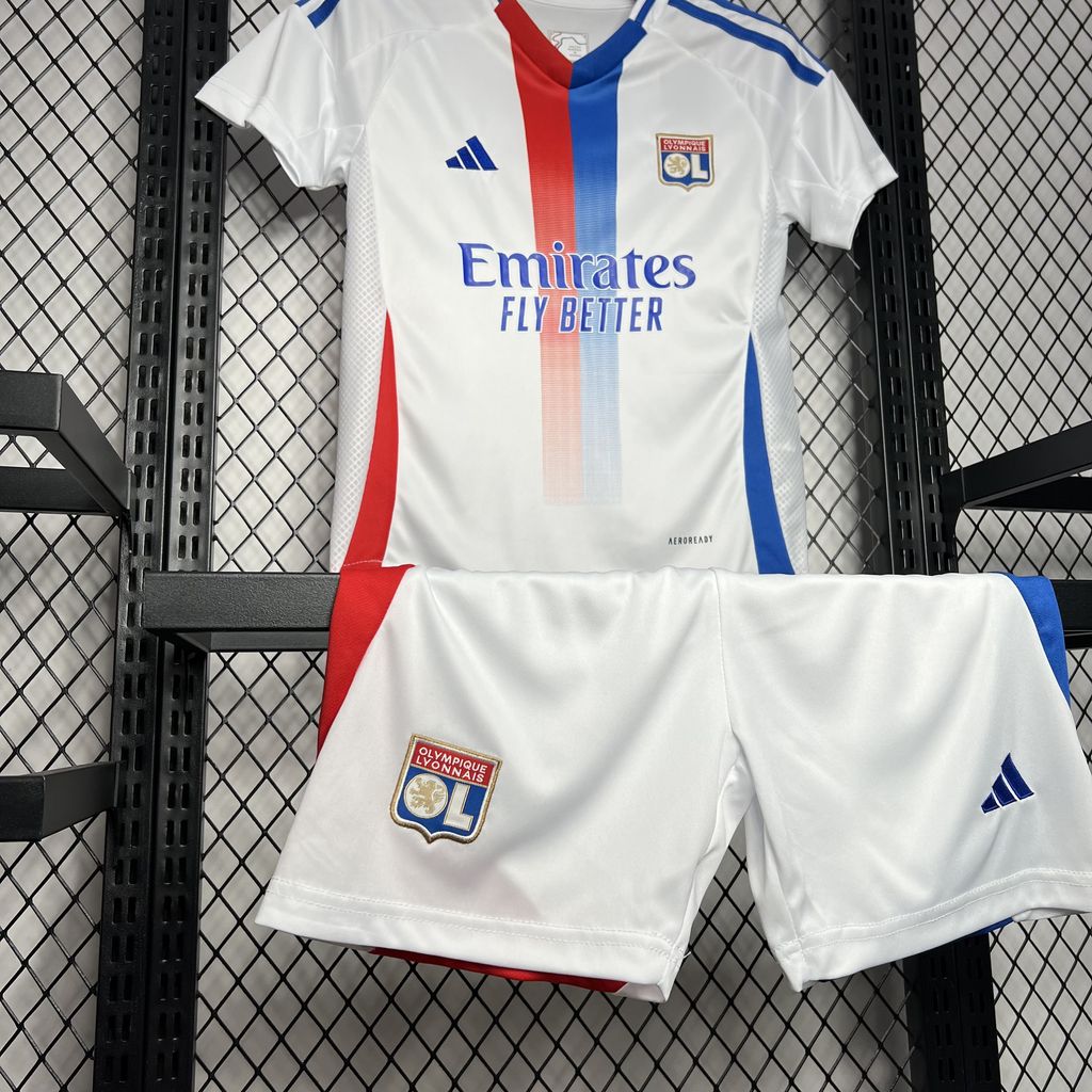 CAMISETA PRIMERA EQUIPACIÓN LYON 24/25 VERSIÓN INFANTIL