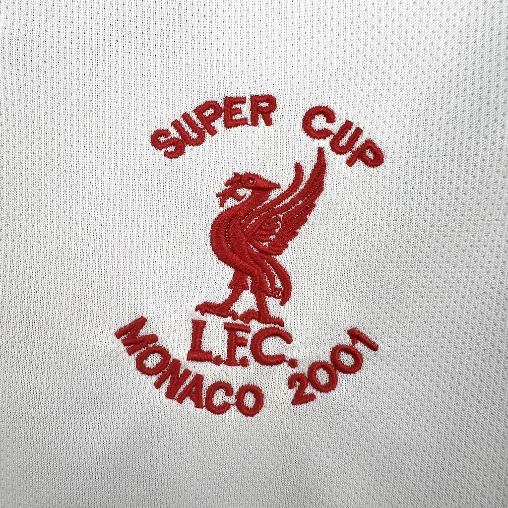 CAMISETA SEGUNDA EQUIPACIÓN LIVERPOOL 2001/02