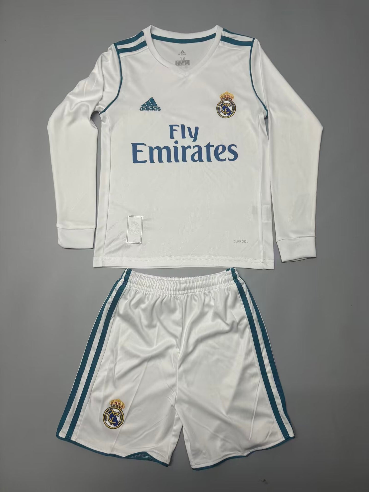 CAMISETA PRIMERA EQUIPACIÓN REAL MADRID 2017/18 INFANTIL