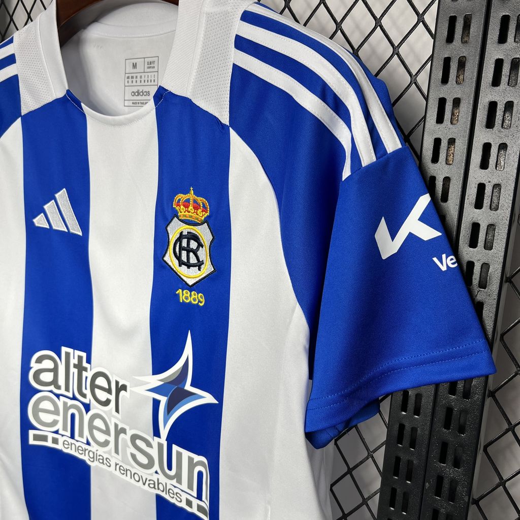 CAMISETA PRIMERA EQUIPACIÓN RECRATIVO DE HUELVA 24/25 VERSIÓN FAN