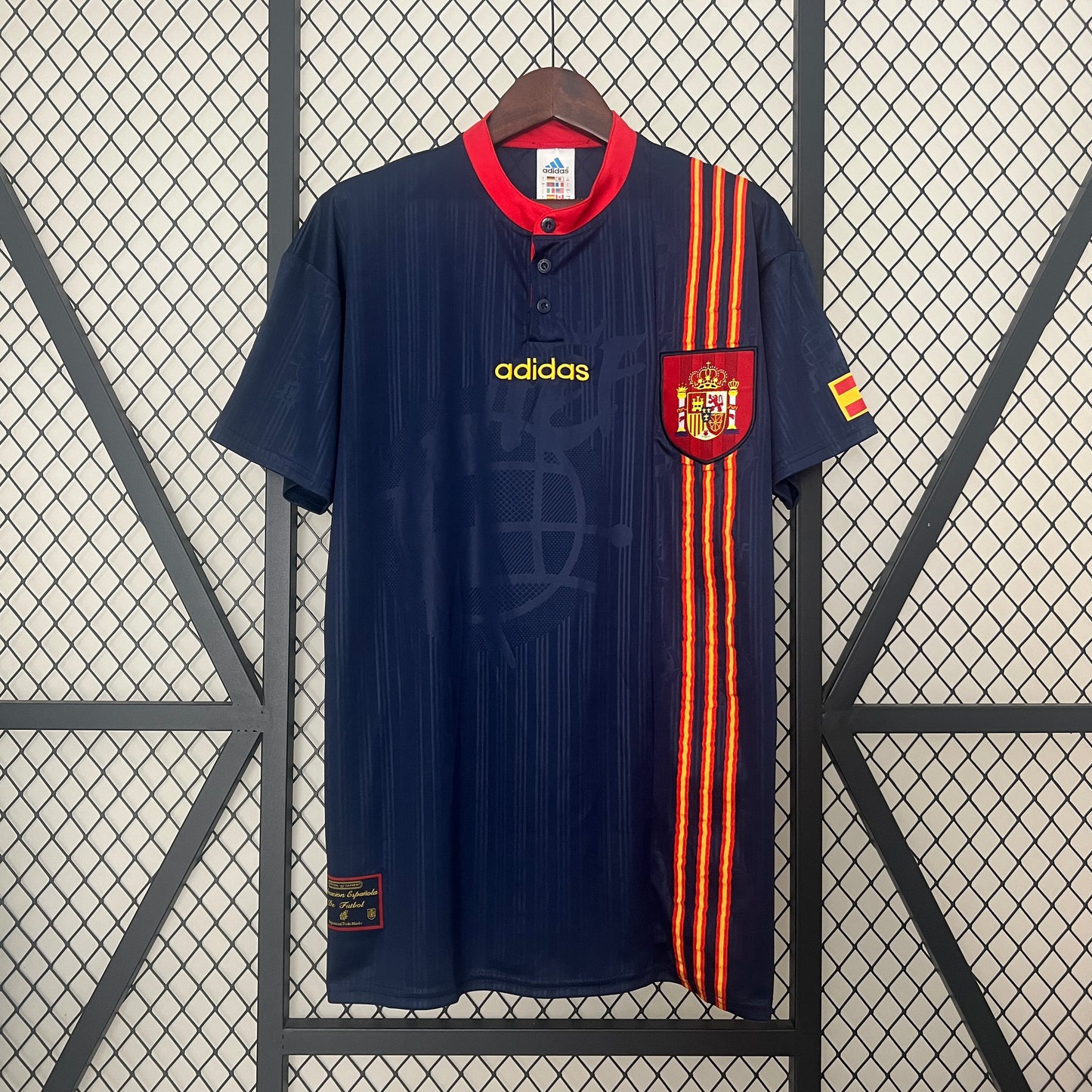 CAMISETA SEGUNDA EQUIPACIÓN ESPAÑA 1996