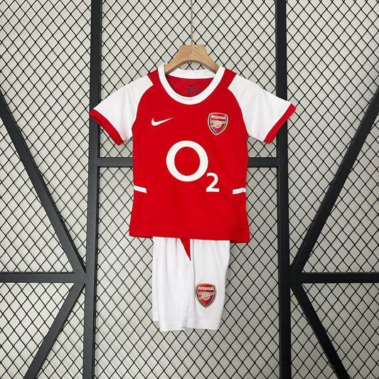 CAMISETA PRIMERA EQUIPACIÓN ARSENAL 2002/04 INFANTIL