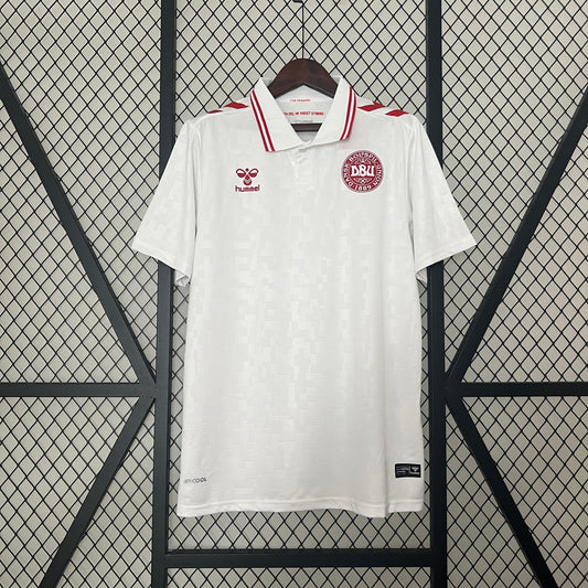 CAMISETA SEGUNDA EQUIPACIÓN DINAMARCA 2024 VERSIÓN FAN