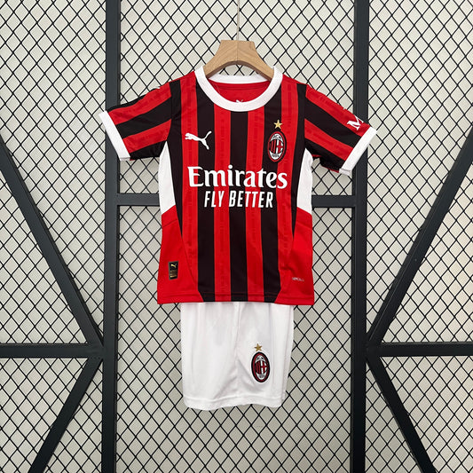 CAMISETA PRIMERA EQUIPACIÓN AC MILAN 24/25 VERSIÓN INFANTIL