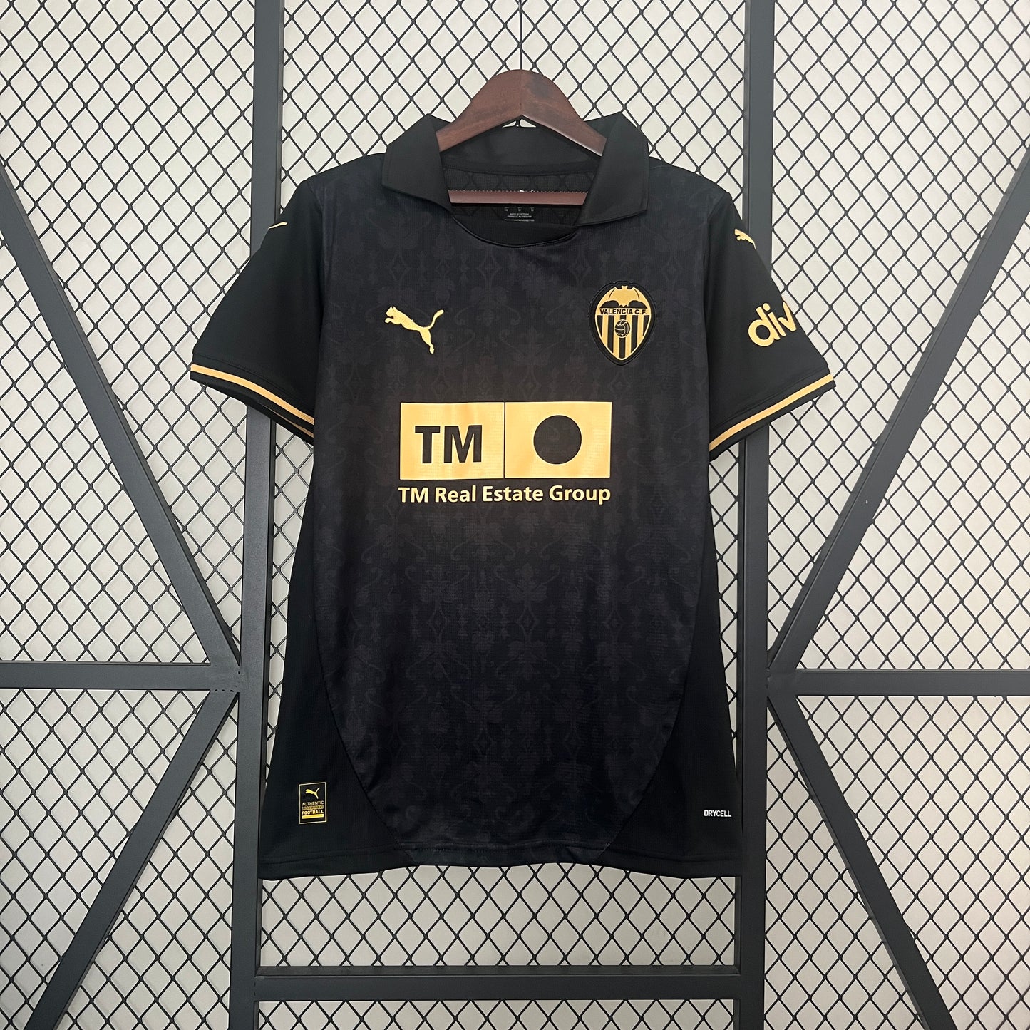 CAMISETA SEGUNDA EQUIPACIÓN VALENCIA 24/25 VERSIÓN FAN