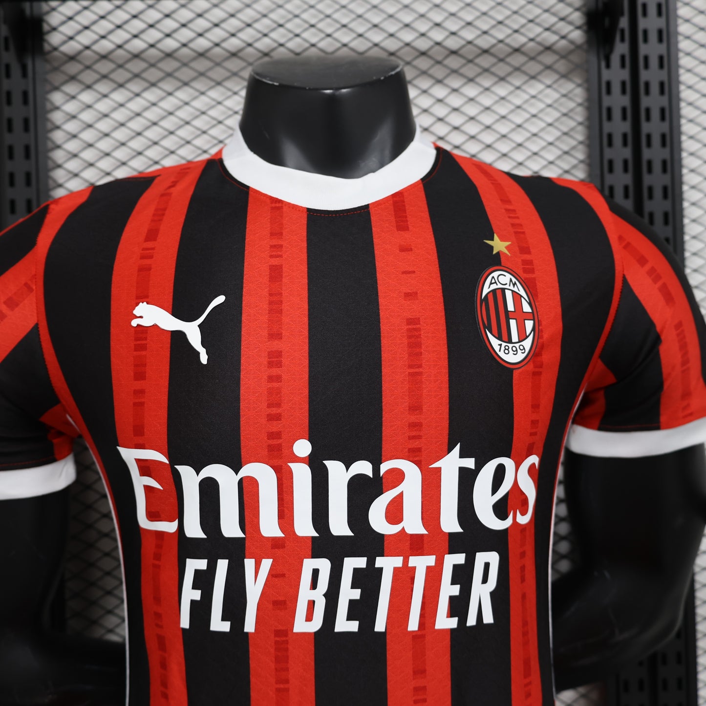 CAMISETA PRIMERA EQUIPACIÓN AC MILAN 24/25 VERSIÓN JUGADOR