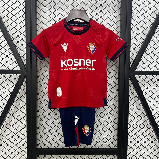 CAMISETA PRIMERA EQUIPACIÓN OSASUNA 24/25 VERSIÓN INFANTIL