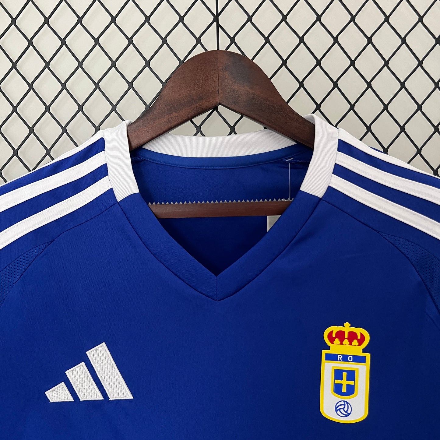 CAMISETA PRIMERA EQUIPACIÓN REAL OVIEDO 24/25 VERSIÓN FAN