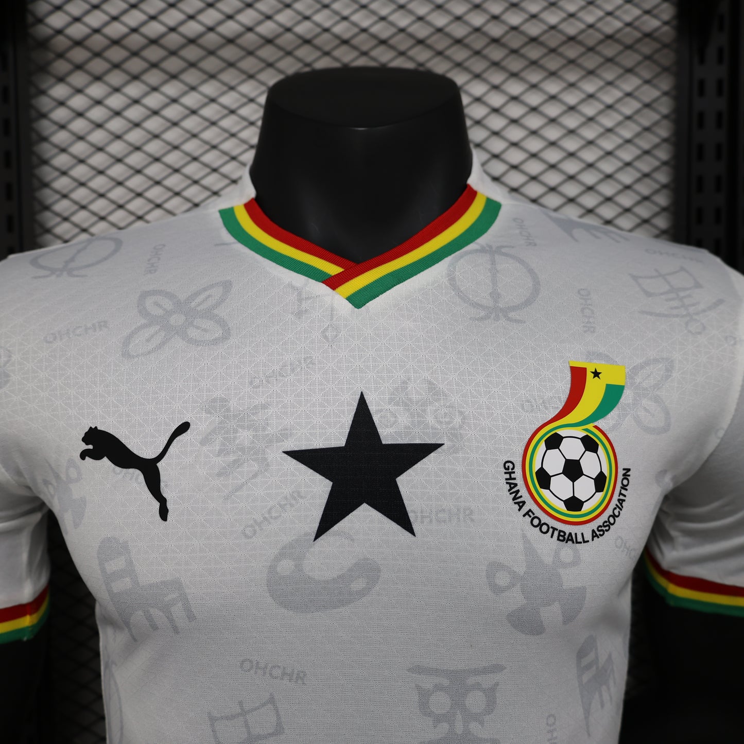 CAMISETA PRIMERA EQUIPACIÓN GHANA 2024 VERSIÓN JUGADOR