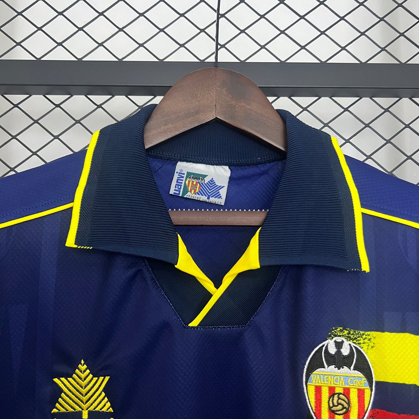 CAMISETA SEGUNDA EQUIPACIÓN VALENCIA 1996/97