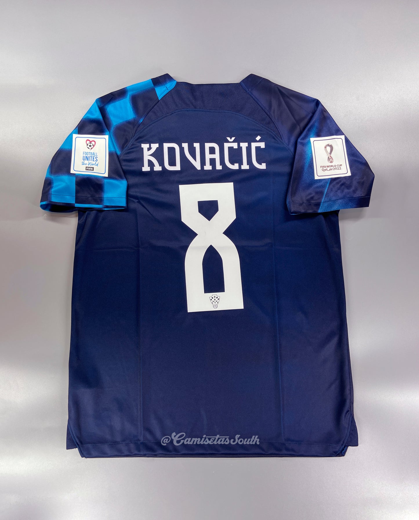 CAMISETA SEGUNDA EQUIPACIÓN CROACIA 2022