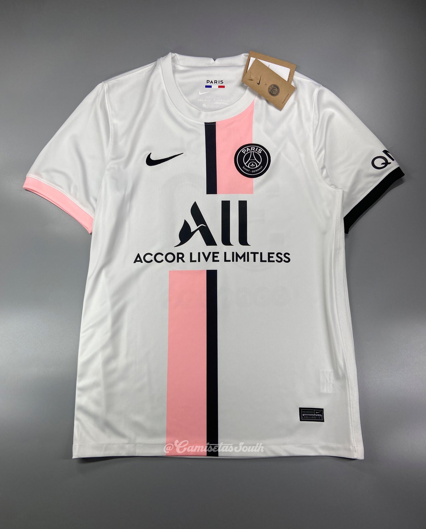 CAMISETA SEGUNDA EQUIPACIÓN PSG 21/22 VERSIÓN FAN