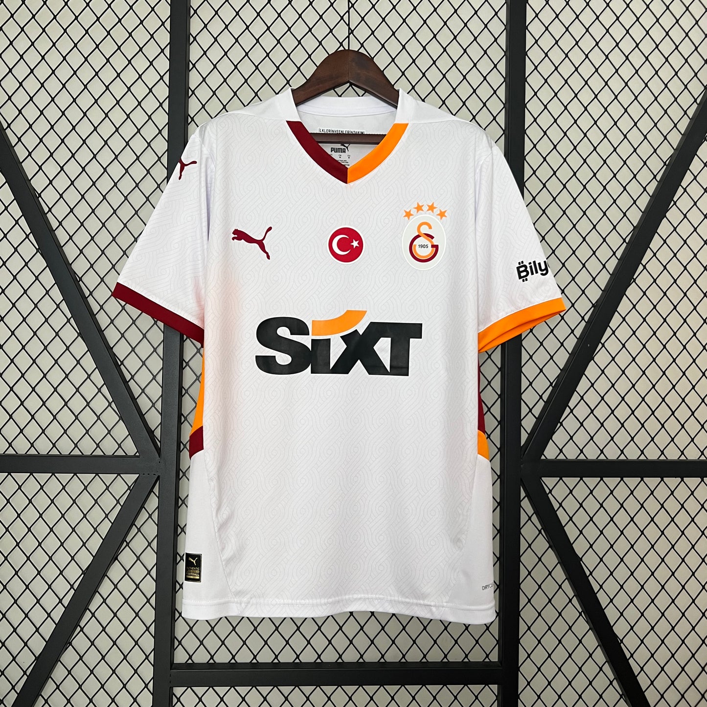 CAMISETA SEGUNDA EQUIPACIÓN GALATASARAY 24/25 VERSIÓN FAN