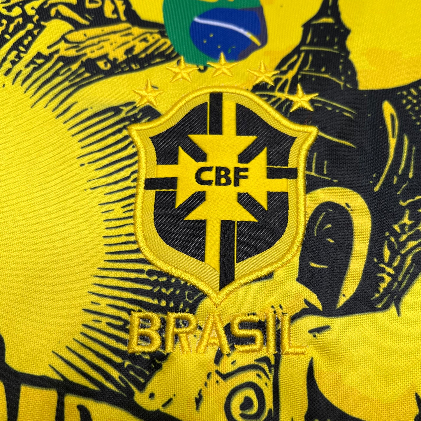 CAMISETA CONCEPTO BRASIL 2024 VERSIÓN FAN