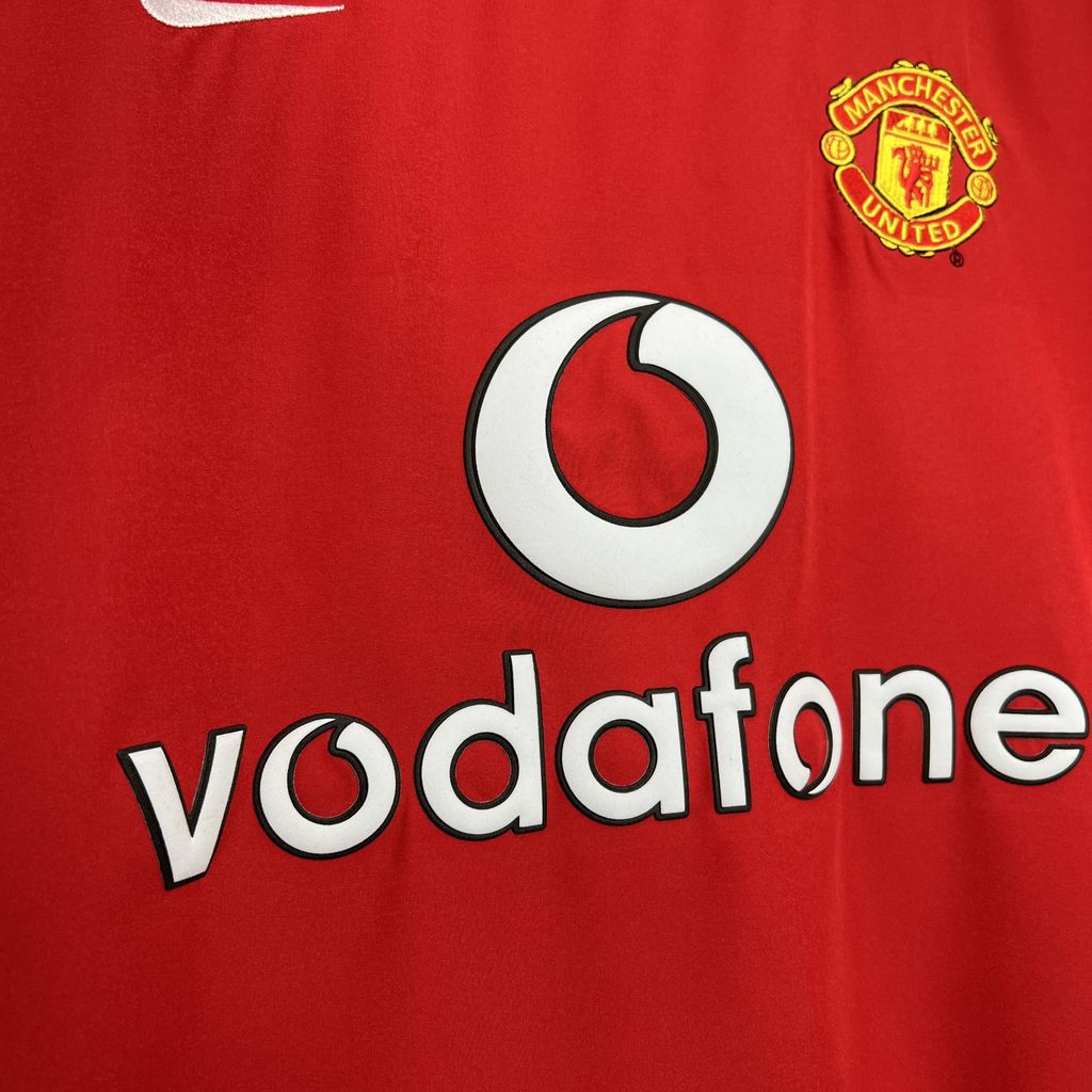 CAMISETA PRIMERA EQUIPACIÓN MANCHESTER UNITED 2002/04