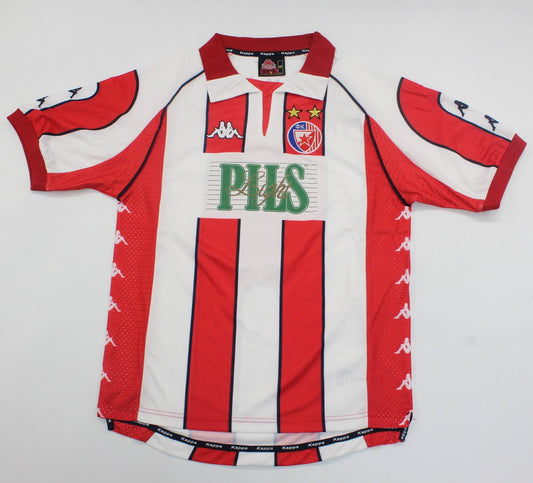 CAMISETA PRIMERA EQUIPACIÓN ESTRELLA ROJA 1998/01