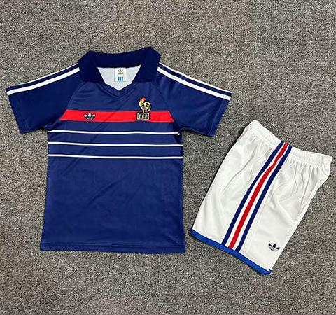 CAMISETA PRIMERA EQUIPACIÓN FRANCIA 1984 INFANTIL