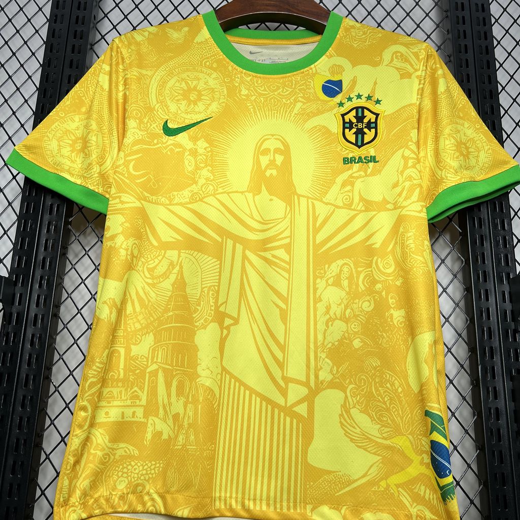 CAMISETA CONCEPTO BRASIL 2024 VERSIÓN FAN