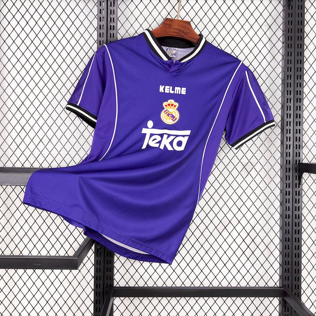 CAMISETA SEGUNDA EQUIPACIÓN REAL MADRID 1997/98