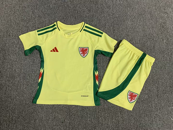 CAMISETA SEGUNDA EQUIPACIÓN GALES 2024 VERSIÓN INFANTIL