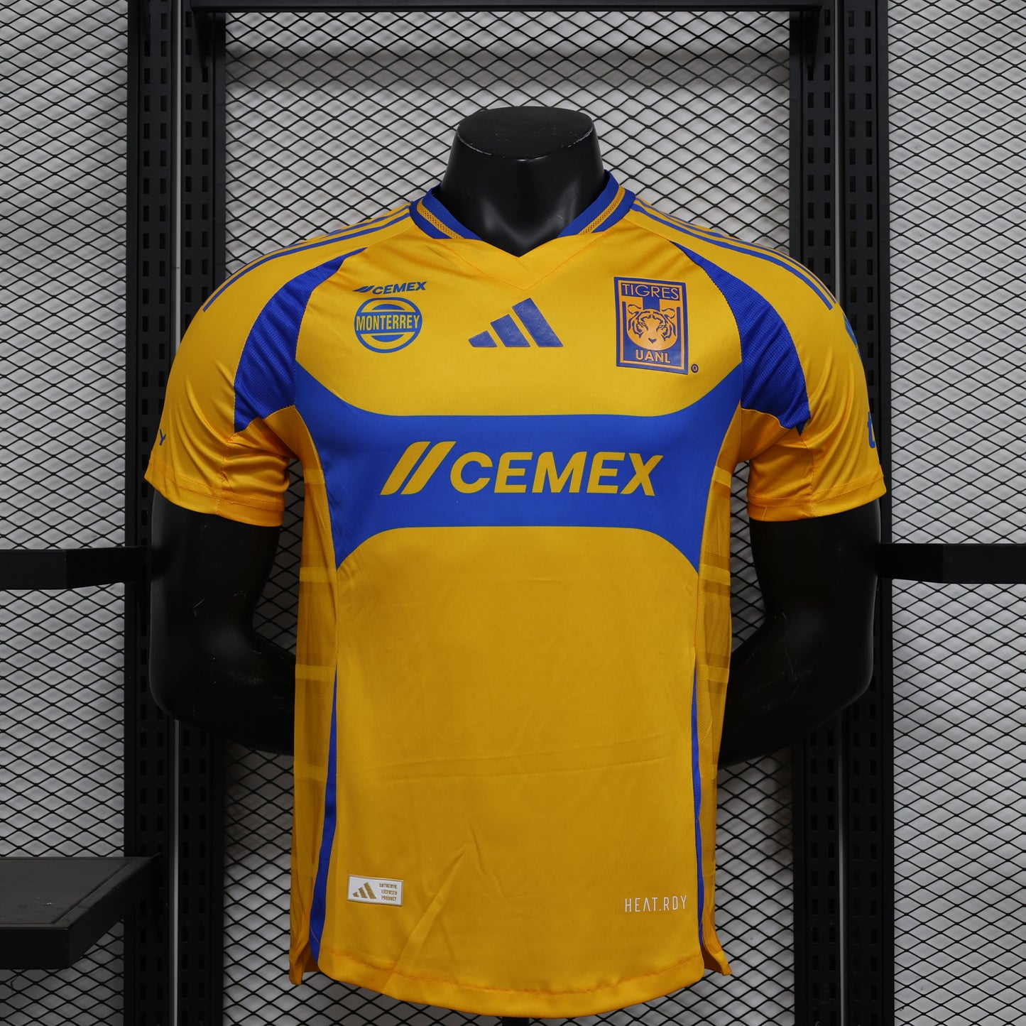 CAMISETA PRIMERA EQUIPACIÓN TIGRES 2024 VERSIÓN JUGADOR