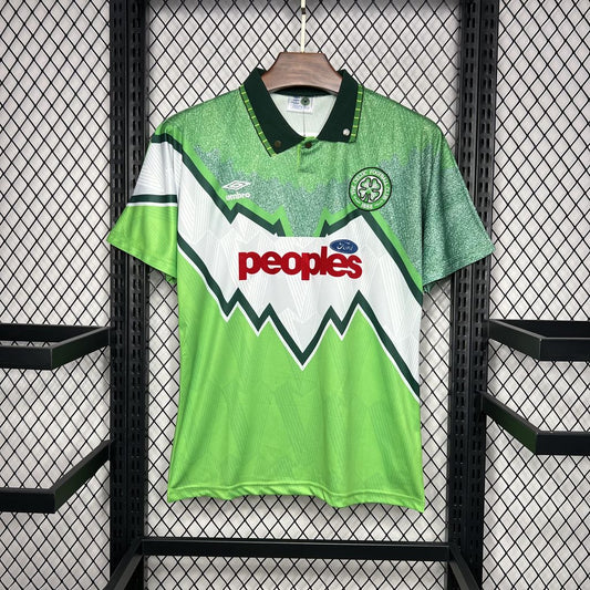 CAMISETA SEGUNDA EQUIPACIÓN CELTIC 1991/92