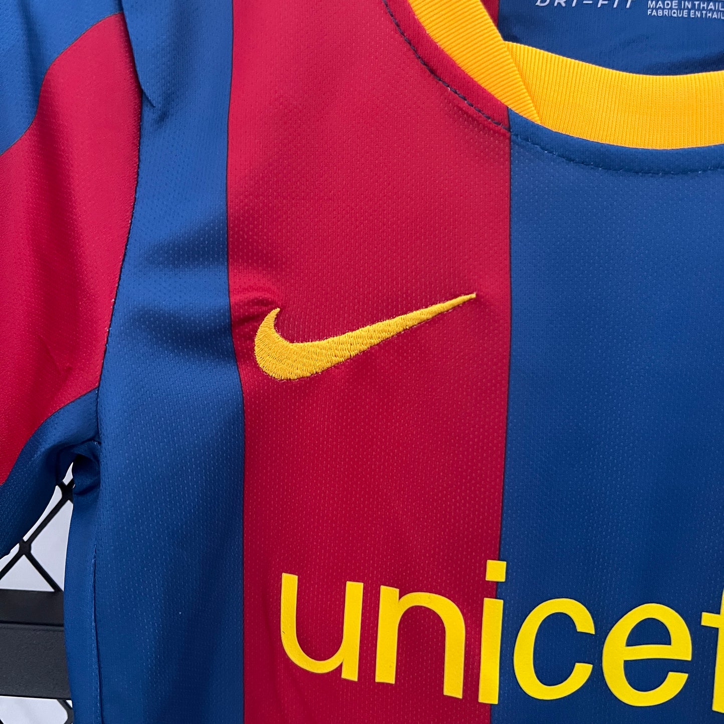 CAMISETA PRIMERA EQUIPACIÓN BARCELONA 2010/11 INFANTIL