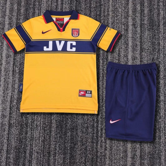 CAMISETA SEGUNDA EQUIPACIÓN ARSENAL 1997/98 INFANTIL