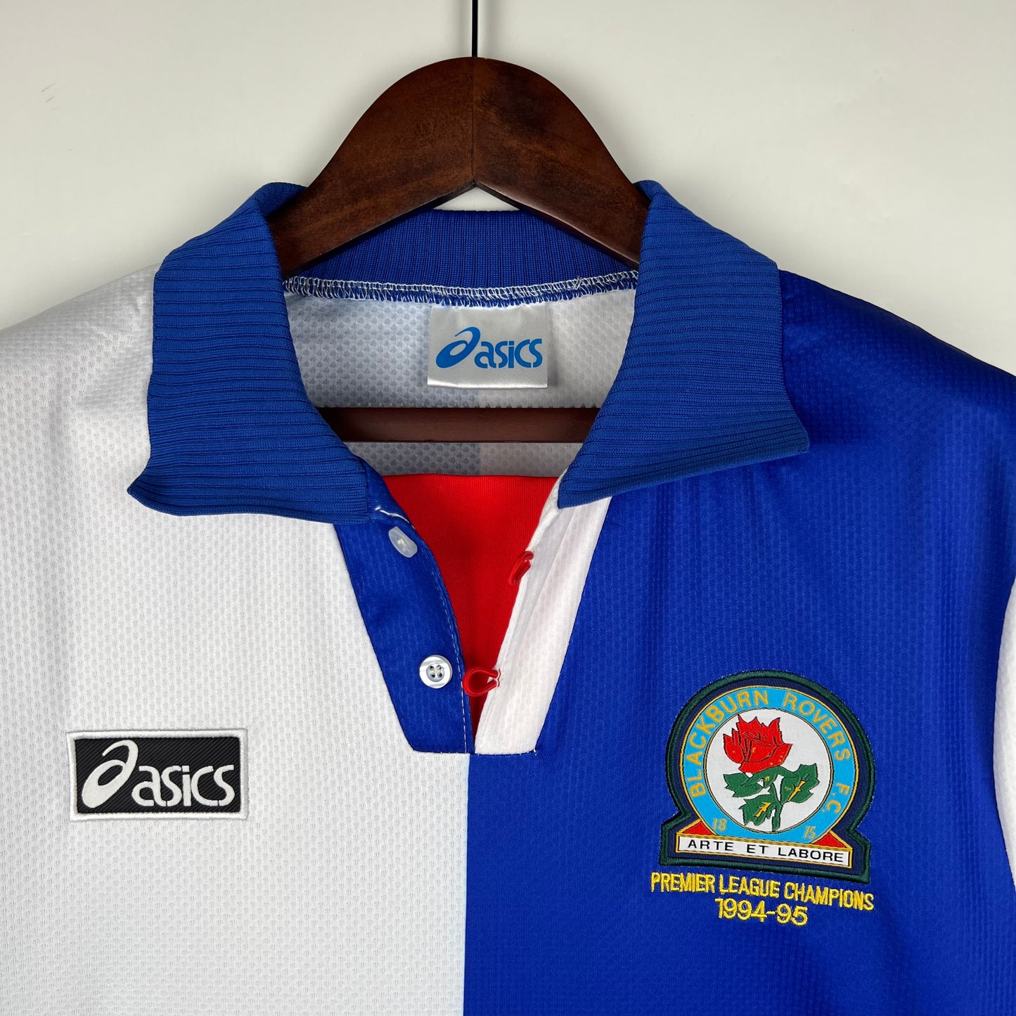 CAMISETA PRIMERA EQUIPACIÓN BLACKBURN ROVERS 1995/96