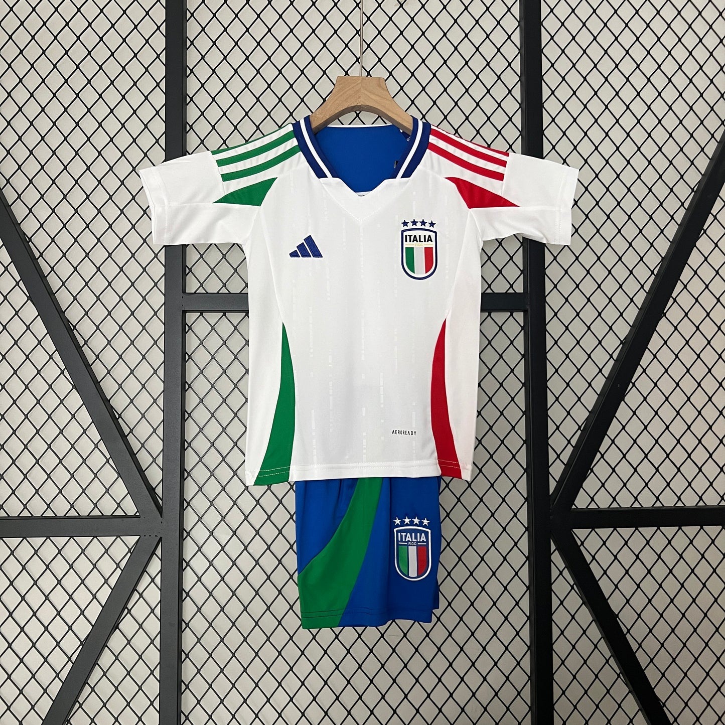 CAMISETA SEGUNDA EQUIPACIÓN ITALIA 2024 VERSIÓN INFANTIL