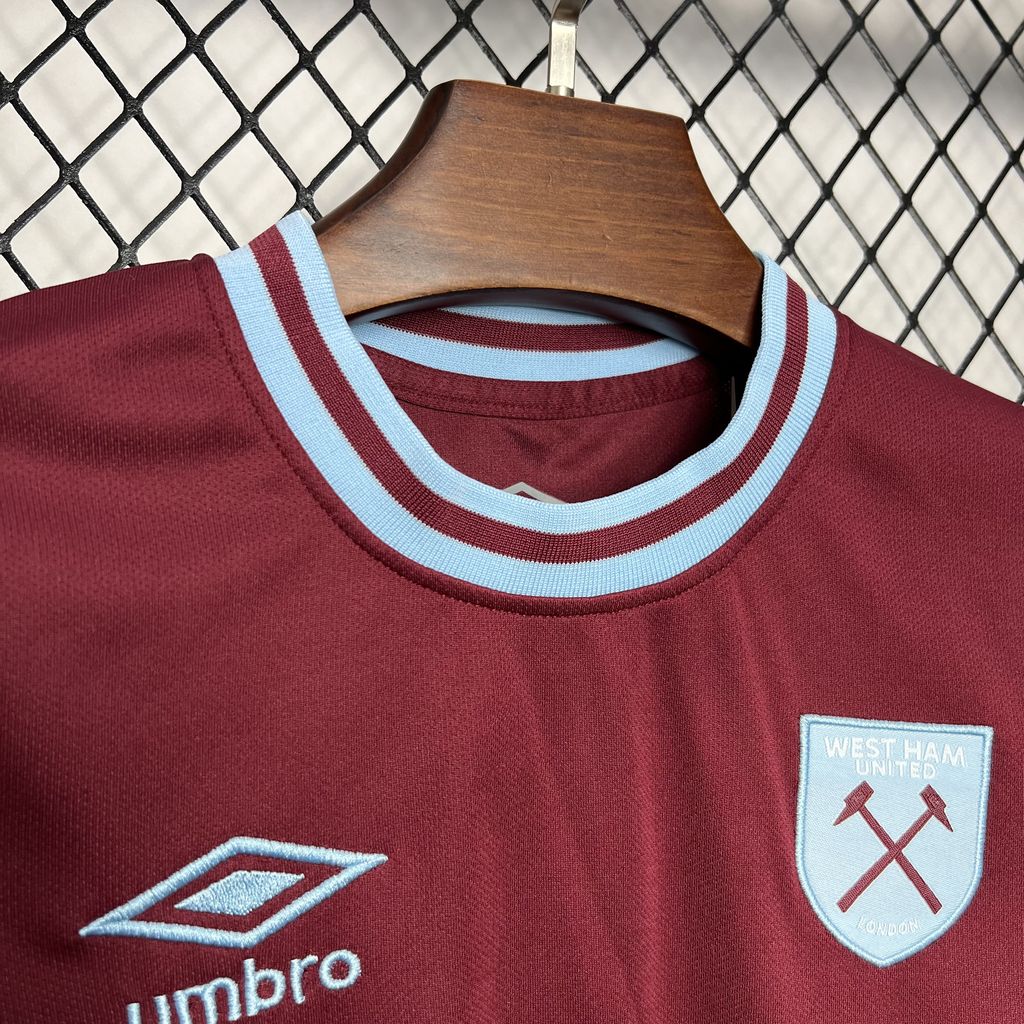 CAMISETA PRIMERA EQUIPACIÓN WEST HAM 24/25 VERSIÓN INFANTIL