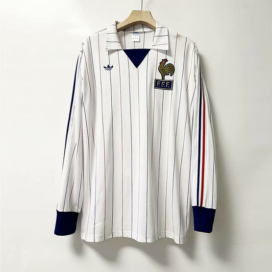 CAMISETA SEGUNDA EQUIPACIÓN FRANCIA 1980