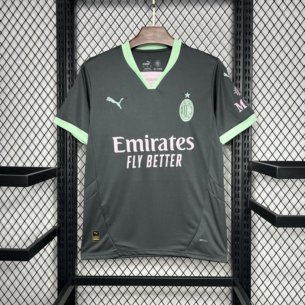 CAMISETA TERCERA EQUIPACIÓN AC MILAN 24/25 VERSIÓN FAN