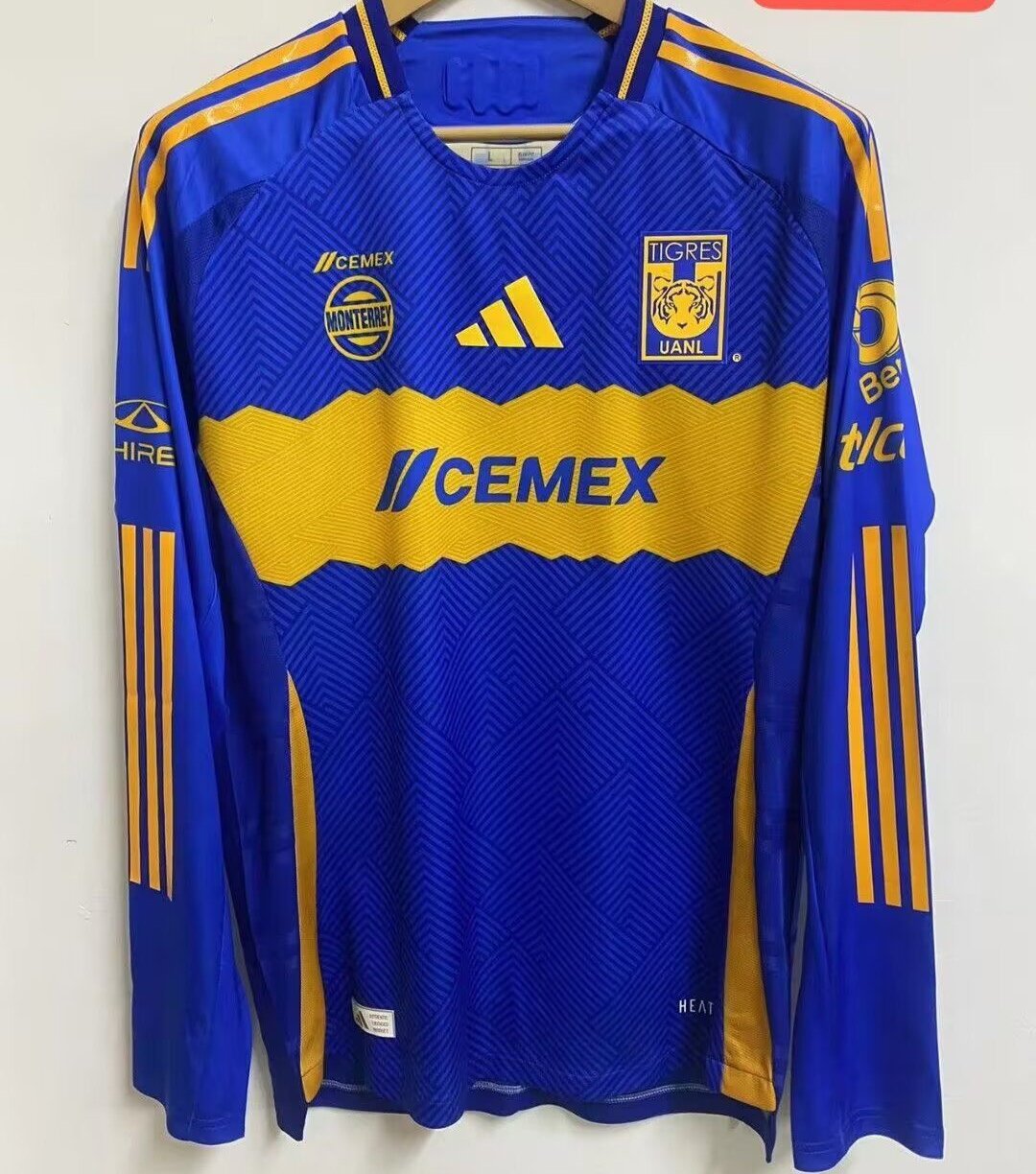 CAMISETA SEGUNDA EQUIPACIÓN TIGRES 2024 VERSIÓN FAN