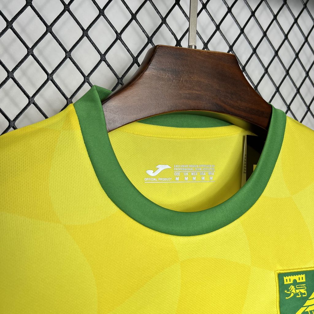 CAMISETA PRIMERA EQUIPACIÓN NORWICH CITY 24/25 VERSIÓN FAN