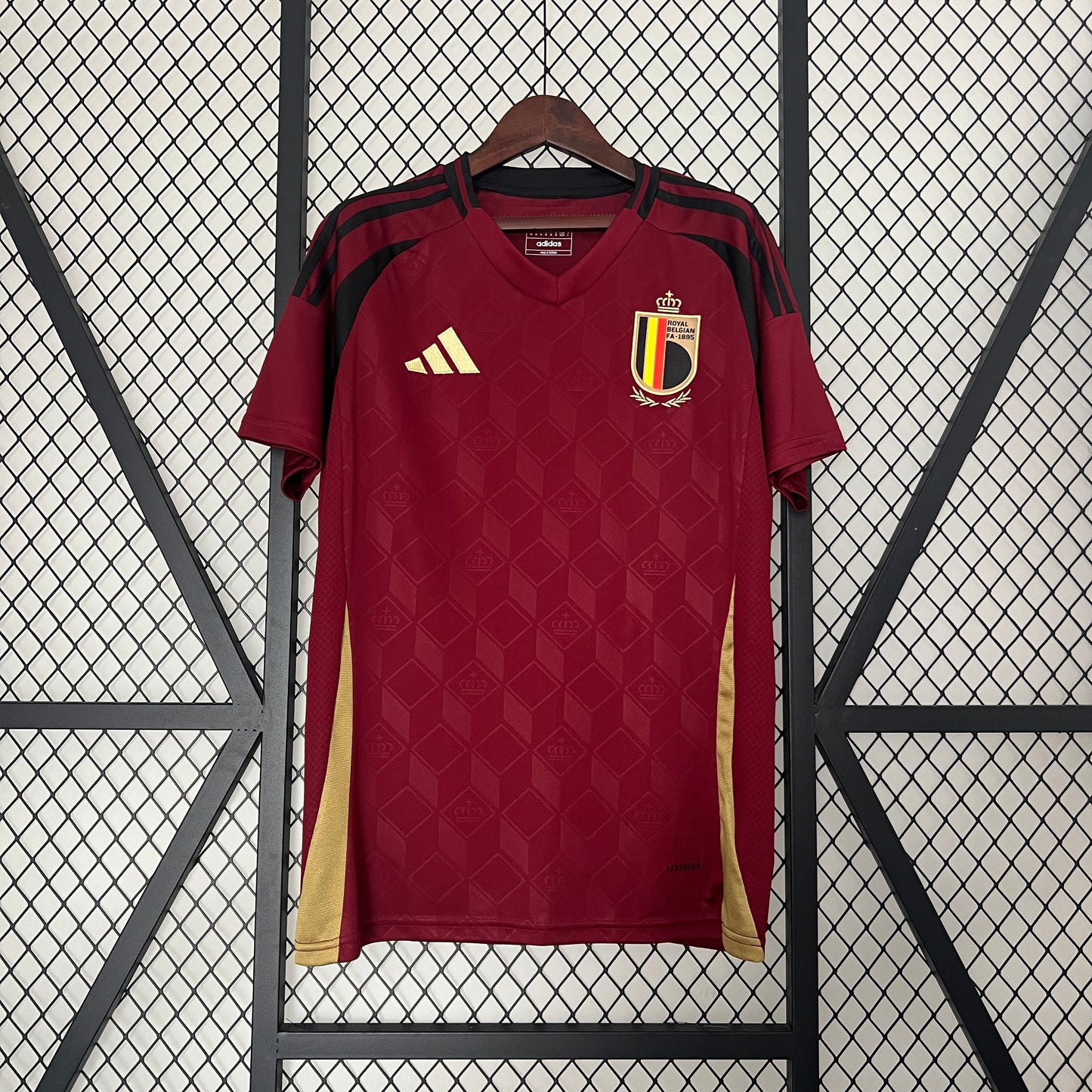 CAMISETA PRIMERA EQUIPACIÓN BÉLGICA 2024 VERSIÓN FAN