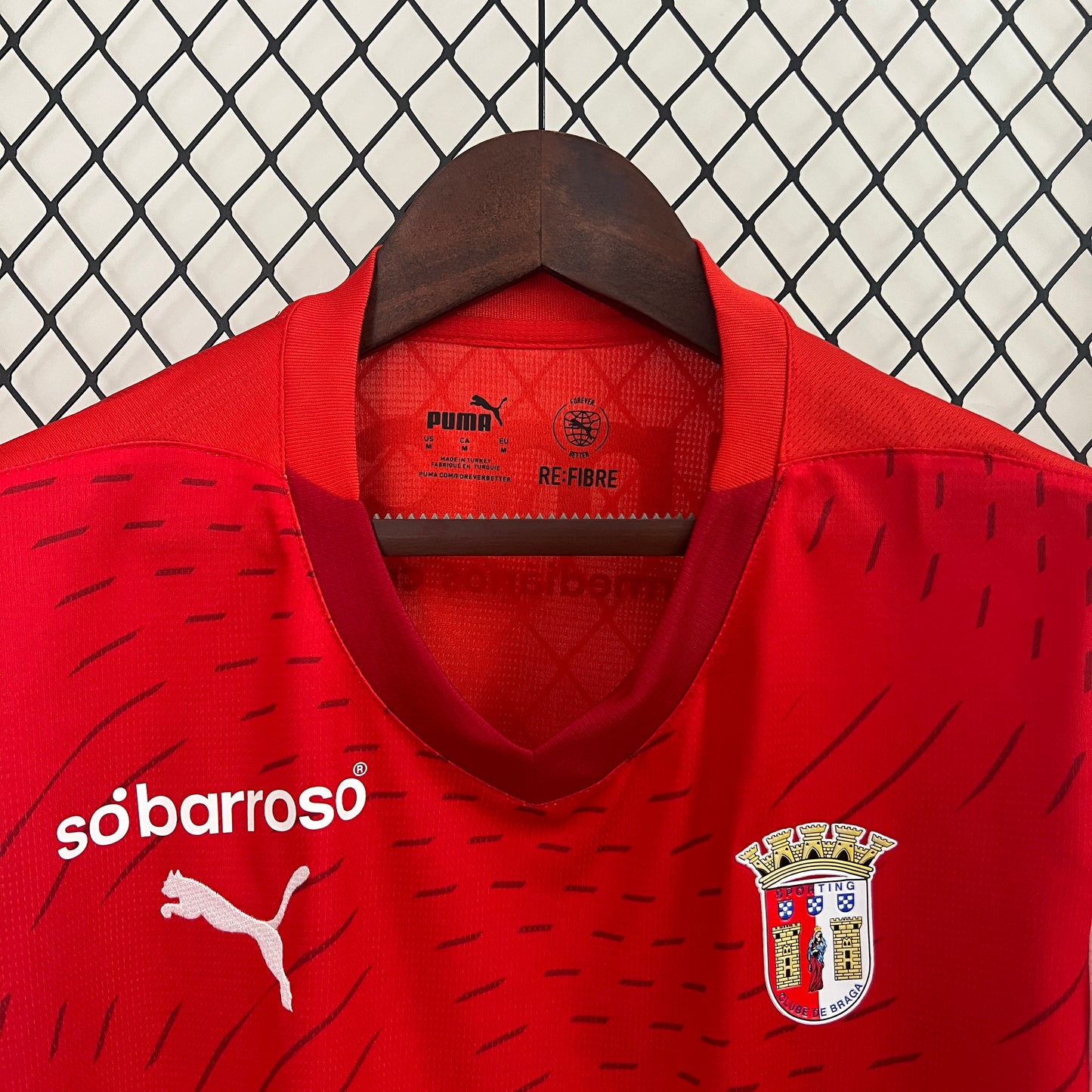 CAMISETA PRIMERA EQUIPACIÓN BRAGA 24/25 VERSIÓN FAN