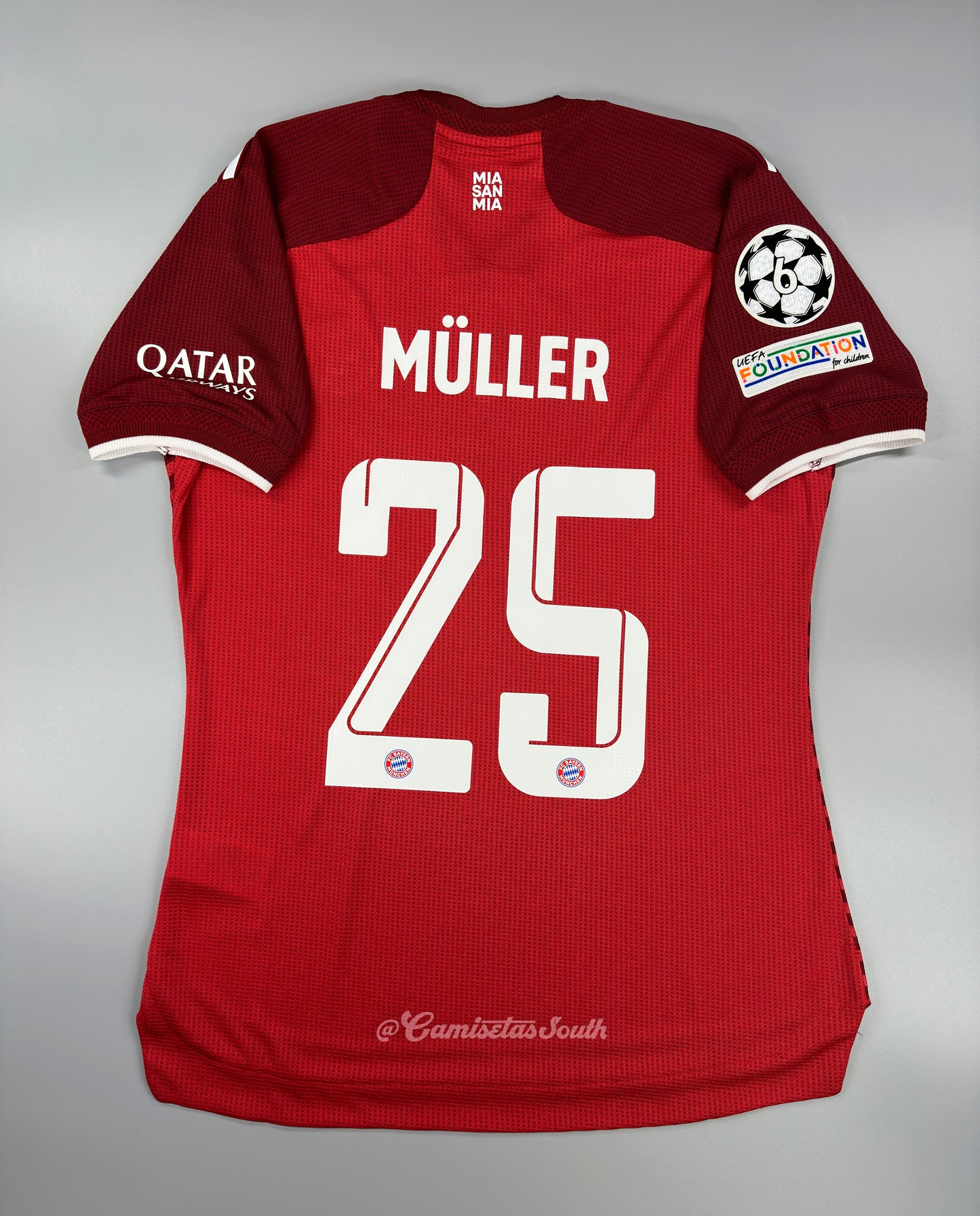 CAMISETA PRIMERA EQUIPACIÓN BAYERN MUNICH 21/22 VERSIÓN JUGADOR